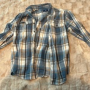 Blue flannel